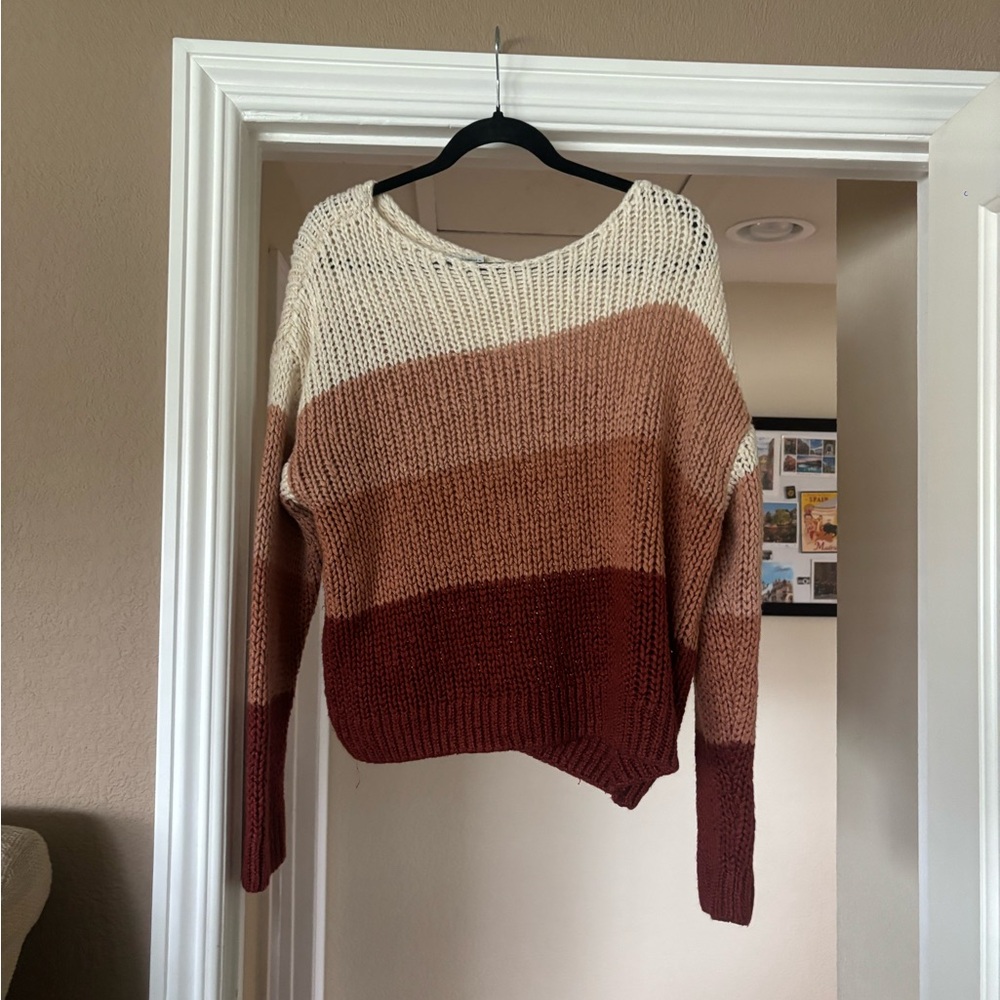 Forever 21 Multicolor Striped Sweater